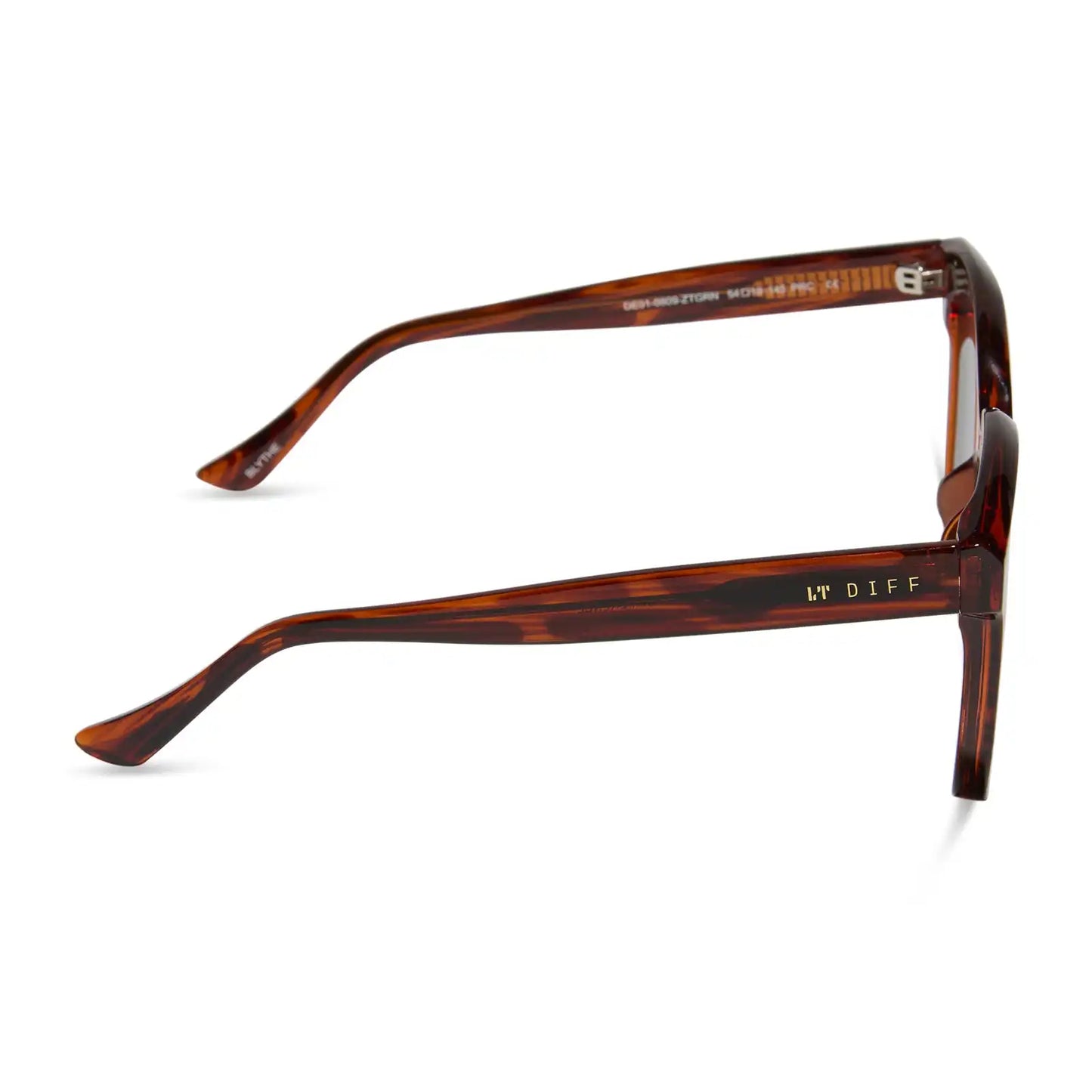 BLYTHE - MAHOGANY TORTOISE + GREY SUNGLASSES