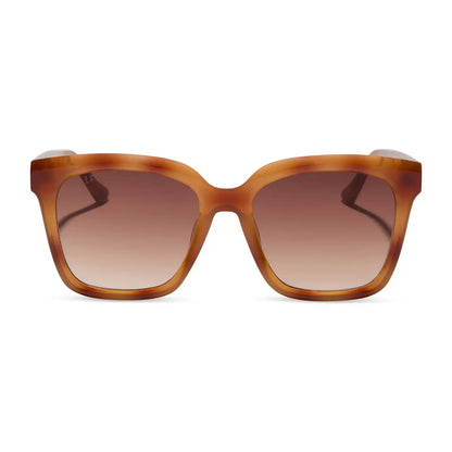 BLYTHE - MAPLE TORTOISE + BROWN GRADIENT SUNGLASSES