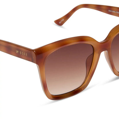 BLYTHE - MAPLE TORTOISE + BROWN GRADIENT SUNGLASSES