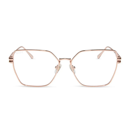 BONNIE - ROSE GOLD + BLUE LIGHT TECHNOLOGY GLASSES