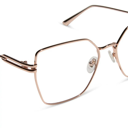 BONNIE - ROSE GOLD + BLUE LIGHT TECHNOLOGY GLASSES
