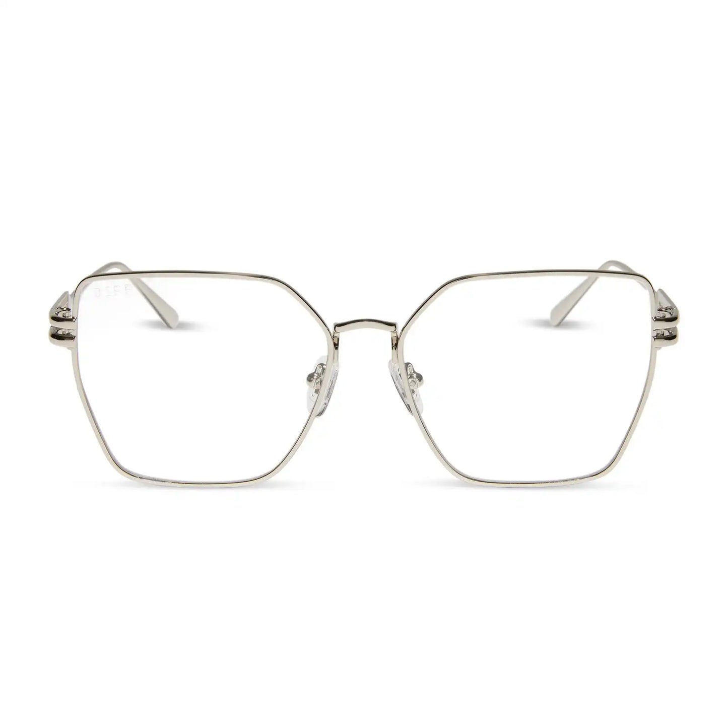 BONNIE - SILVER + GLASSES