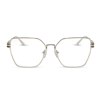 BONNIE - SILVER + GLASSES