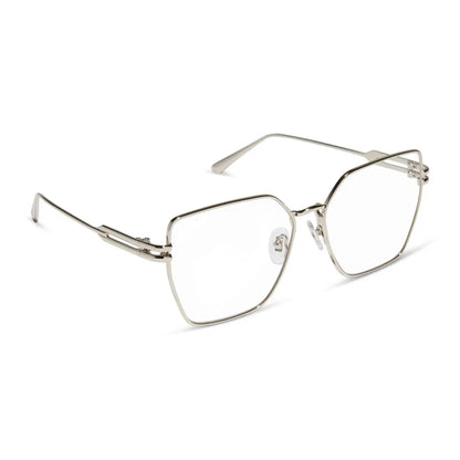 BONNIE - SILVER + GLASSES