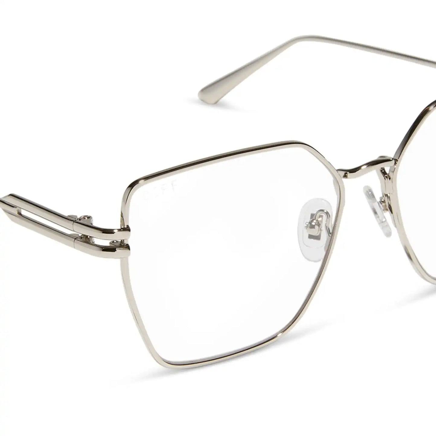 BONNIE - SILVER + GLASSES