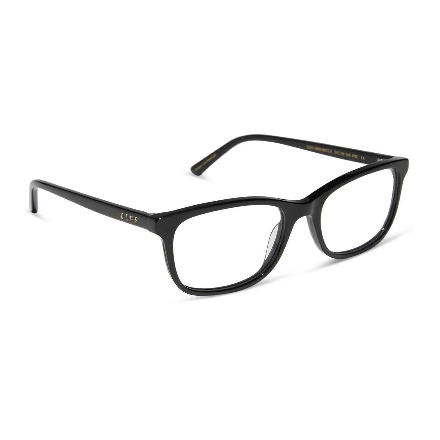 BRADFORD - BLACK + GLASSES