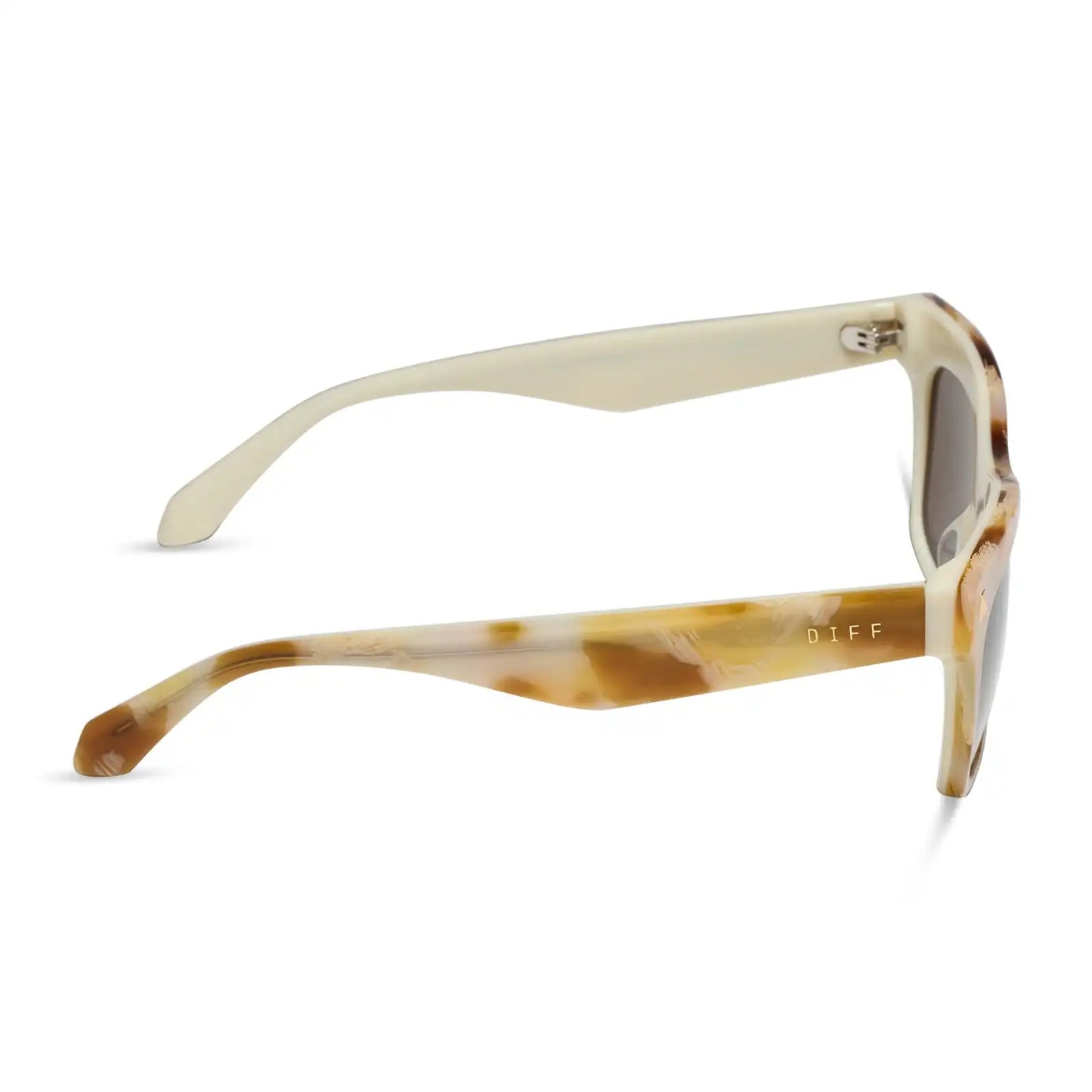 BRADLEY - GILDED TORTOISE + COURTSIDE IVORY + BROWN SUNGLASSES