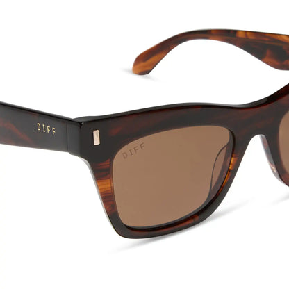 BRADLEY - SEQUOIA TORTOISE + BROWN SUNGLASSES