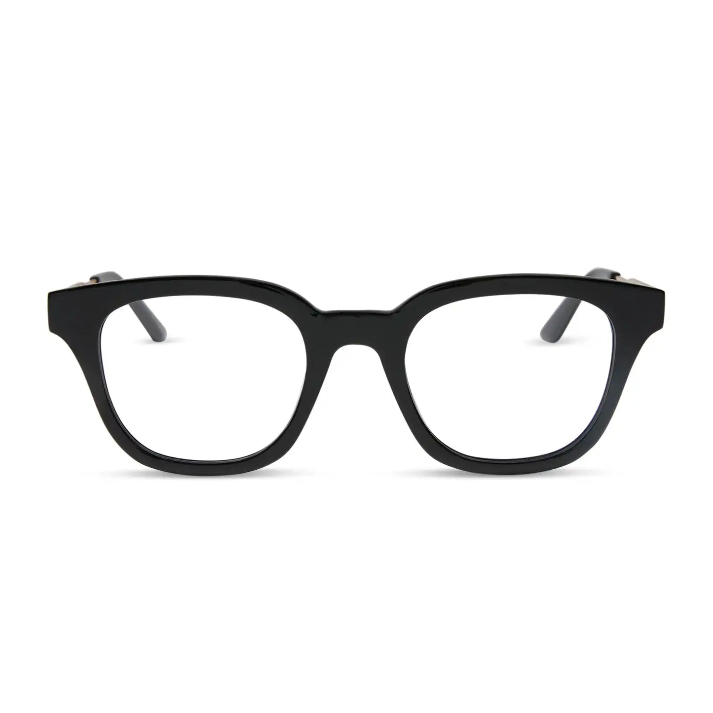 BRIDGET - BLACK + GOLD + BLUE LIGHT GLASSES