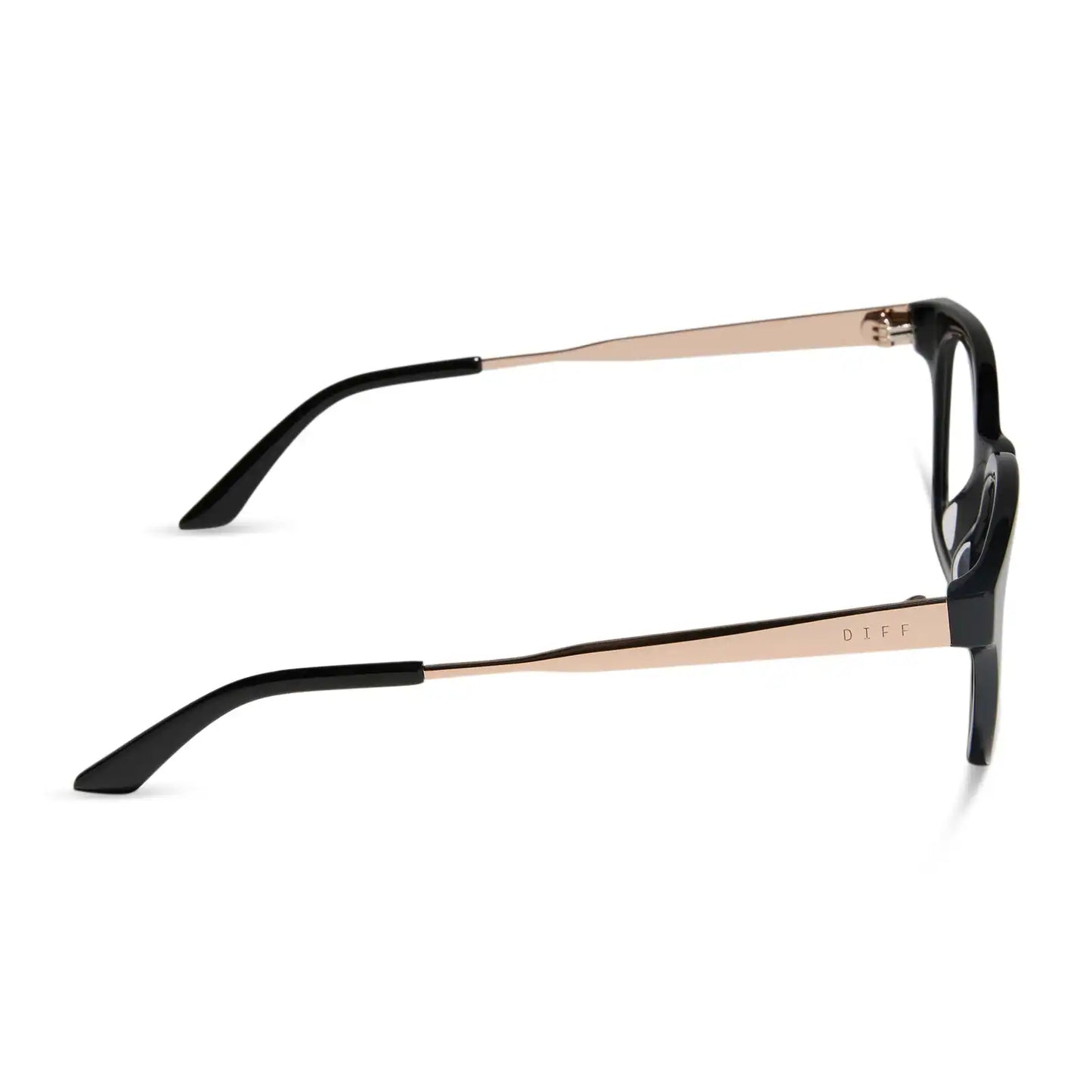 BRIDGET - BLACK + GOLD + BLUE LIGHT GLASSES