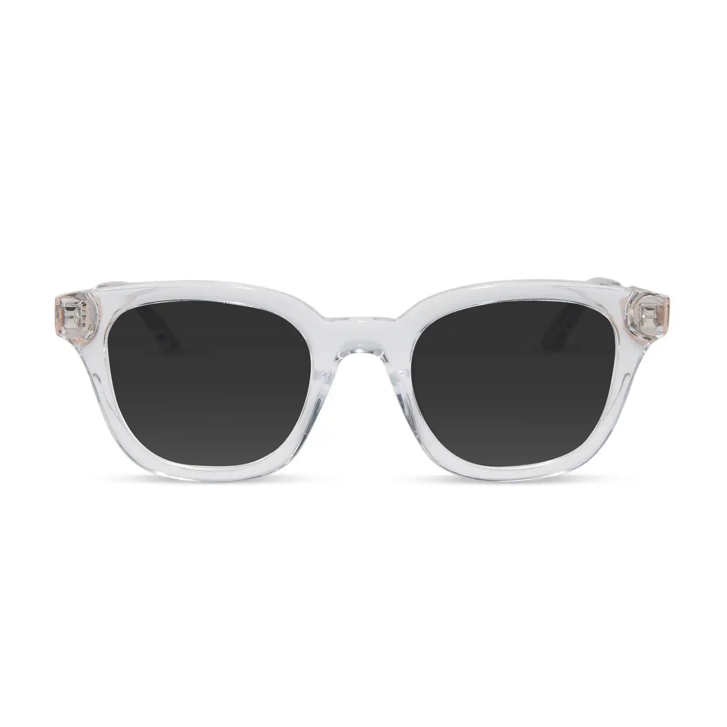 BRIDGET - CLEAR + GOLD + GLASSES
