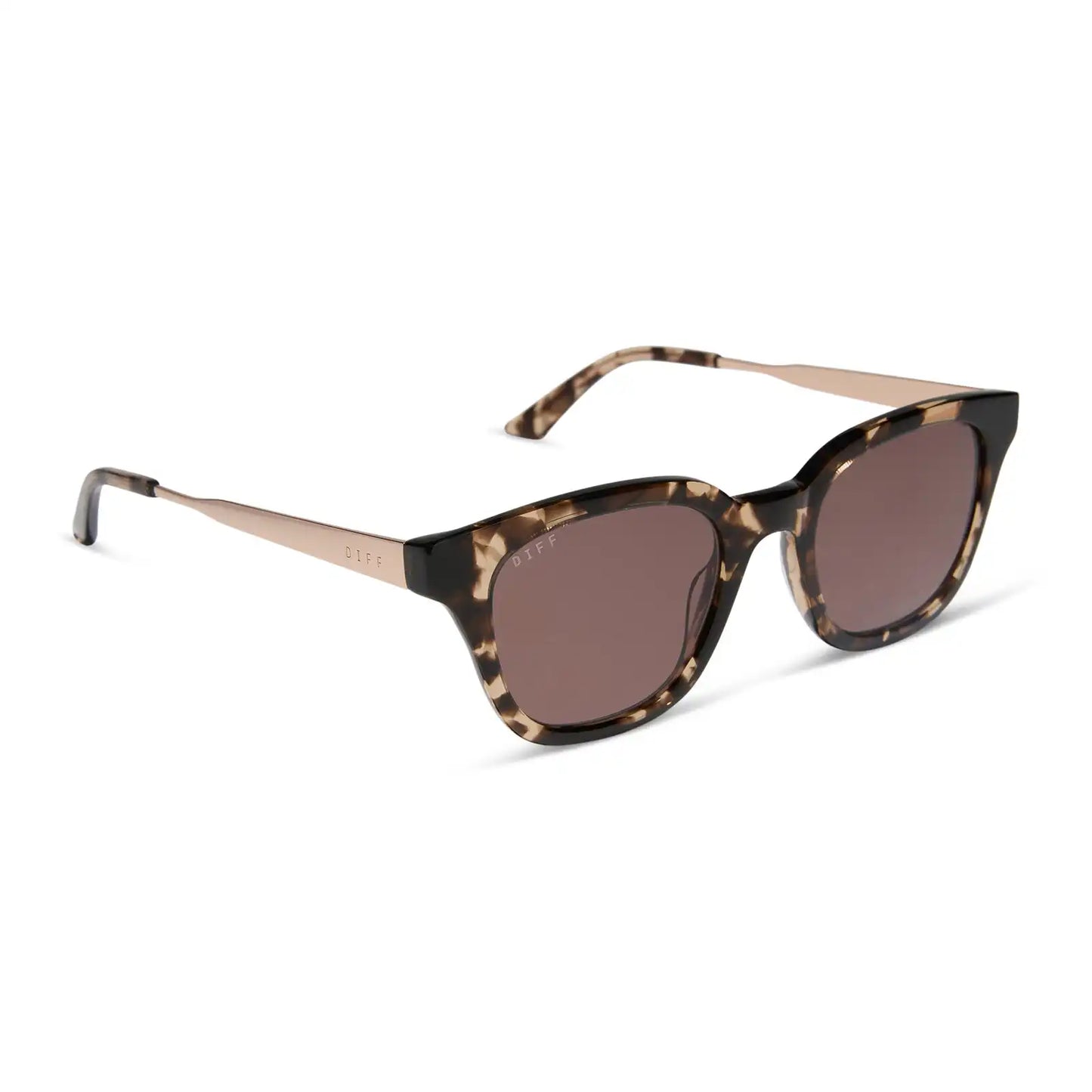 BRIDGET - ESPRESSO TORTOISE + BROWN + POLARIZED SUNGLASSES