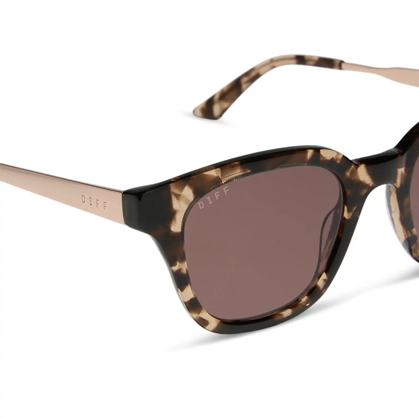 BRIDGET - ESPRESSO TORTOISE + BROWN + POLARIZED SUNGLASSES