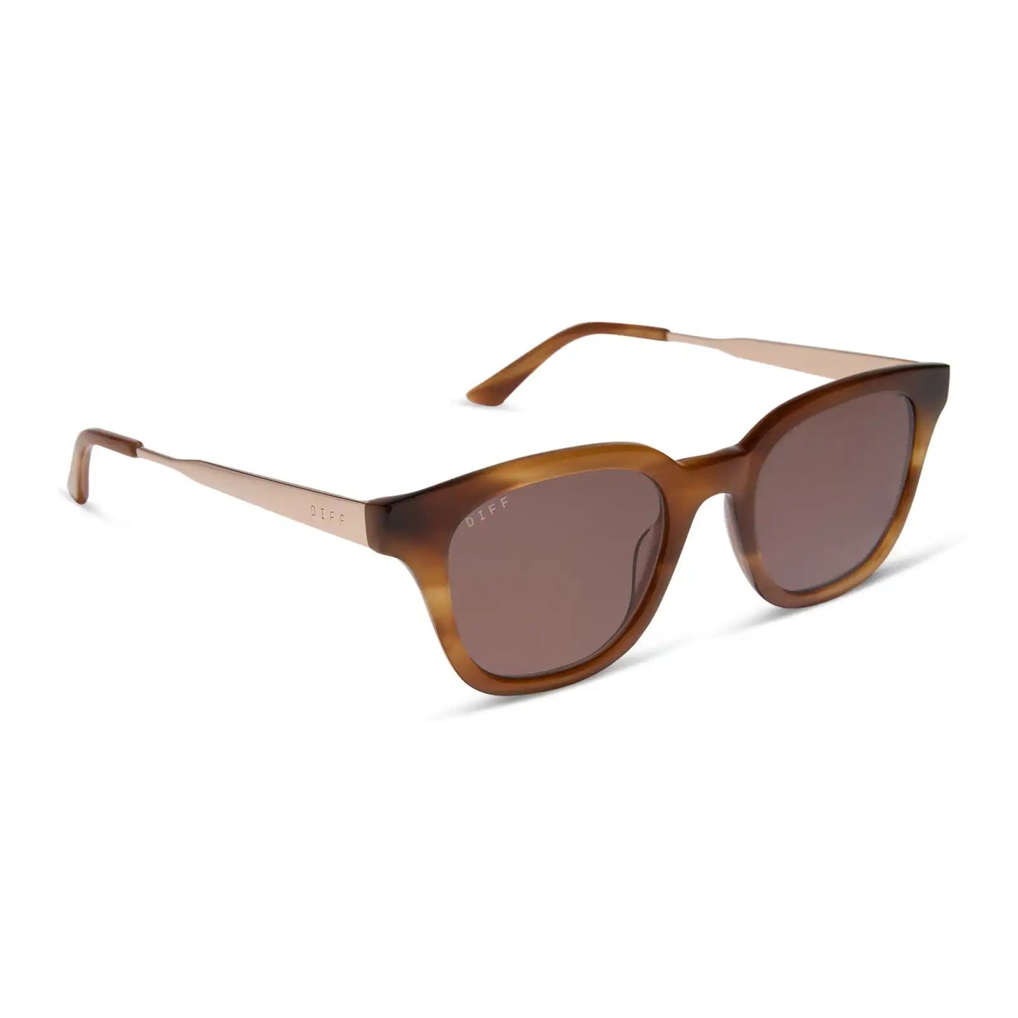 BRIDGET - TAWNY TORTOISE + BROWN SUNGLASSES