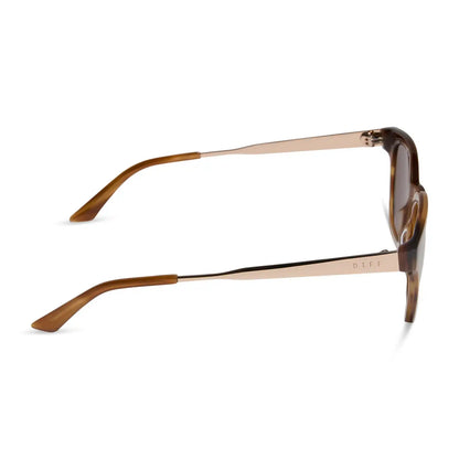 BRIDGET - TAWNY TORTOISE + BROWN SUNGLASSES