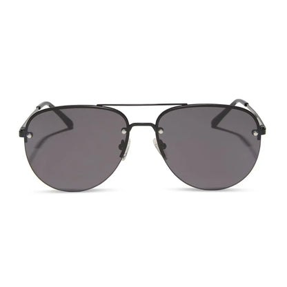 BROOKLYN - BLACK + GREY SUNGLASSES