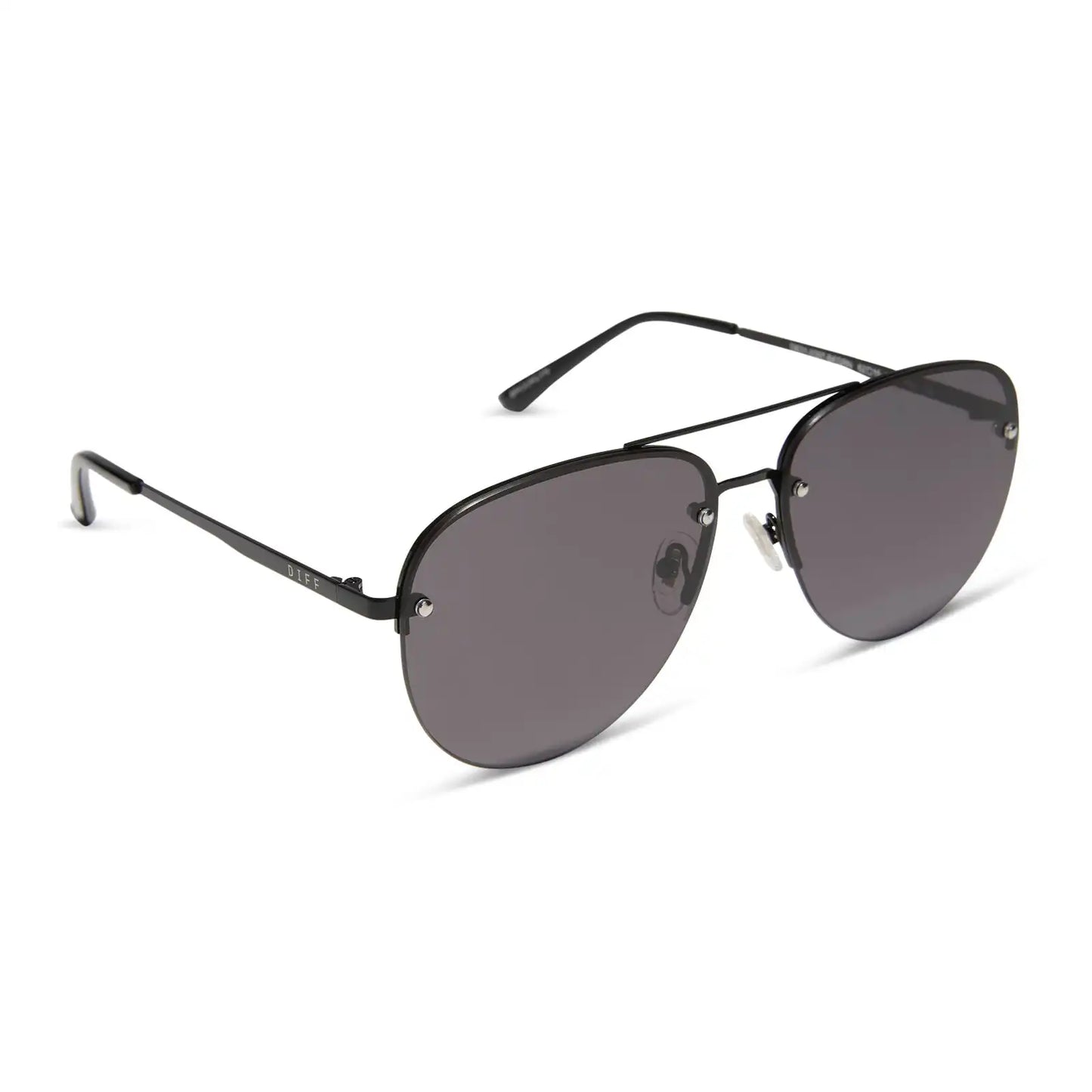 BROOKLYN - BLACK + GREY SUNGLASSES