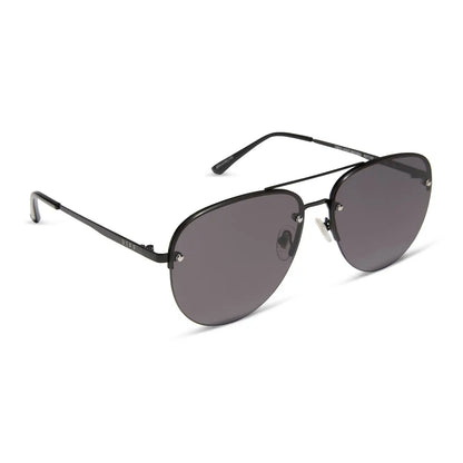 BROOKLYN - BLACK + GREY SUNGLASSES