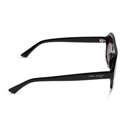 COLLINS - BLACK + BROWN GRADIENT + POLARIZED SUNGLASSES