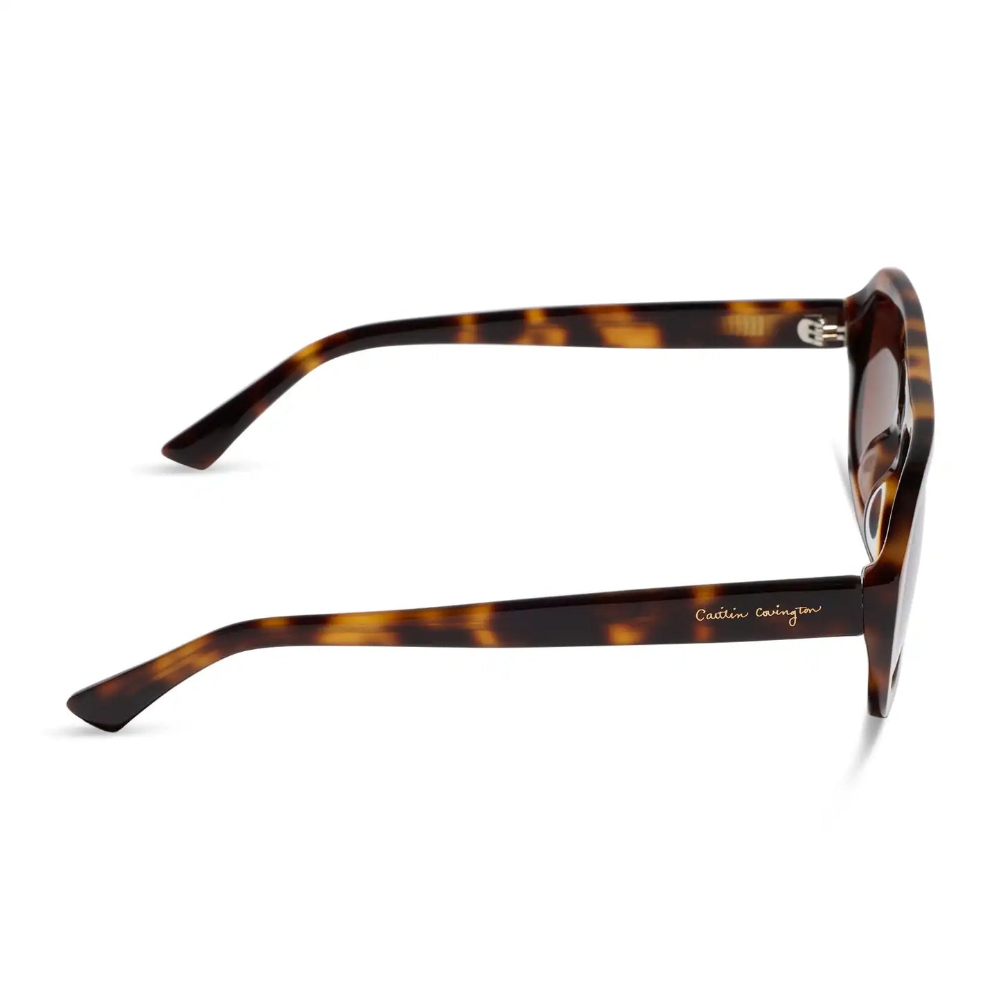 COLLINS - SPOTTED TORTOISE + BROWN GRADIENT + POLARIZED SUNGLASSES
