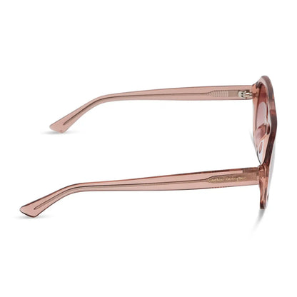 COLLINS - VINTAGE ROSE CRYSTAL + DUSK GRADIENT SUNGLASSES