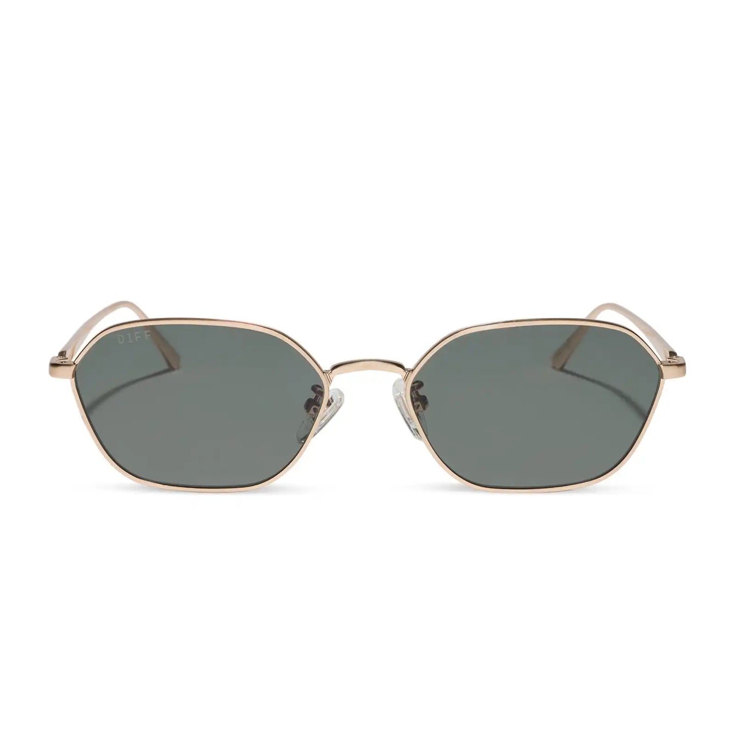 KENNEDY - BRUSHED GOLD + G15 SUNGLASSES