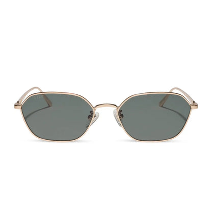 KENNEDY - BRUSHED GOLD + G15 SUNGLASSES
