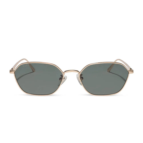 KENNEDY - BRUSHED GOLD + G15 SUNGLASSES