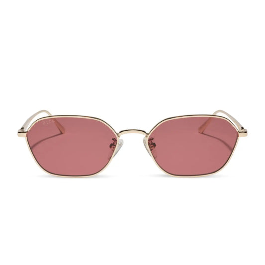 KENNEDY - GOLD + DUSK SUNGLASSES