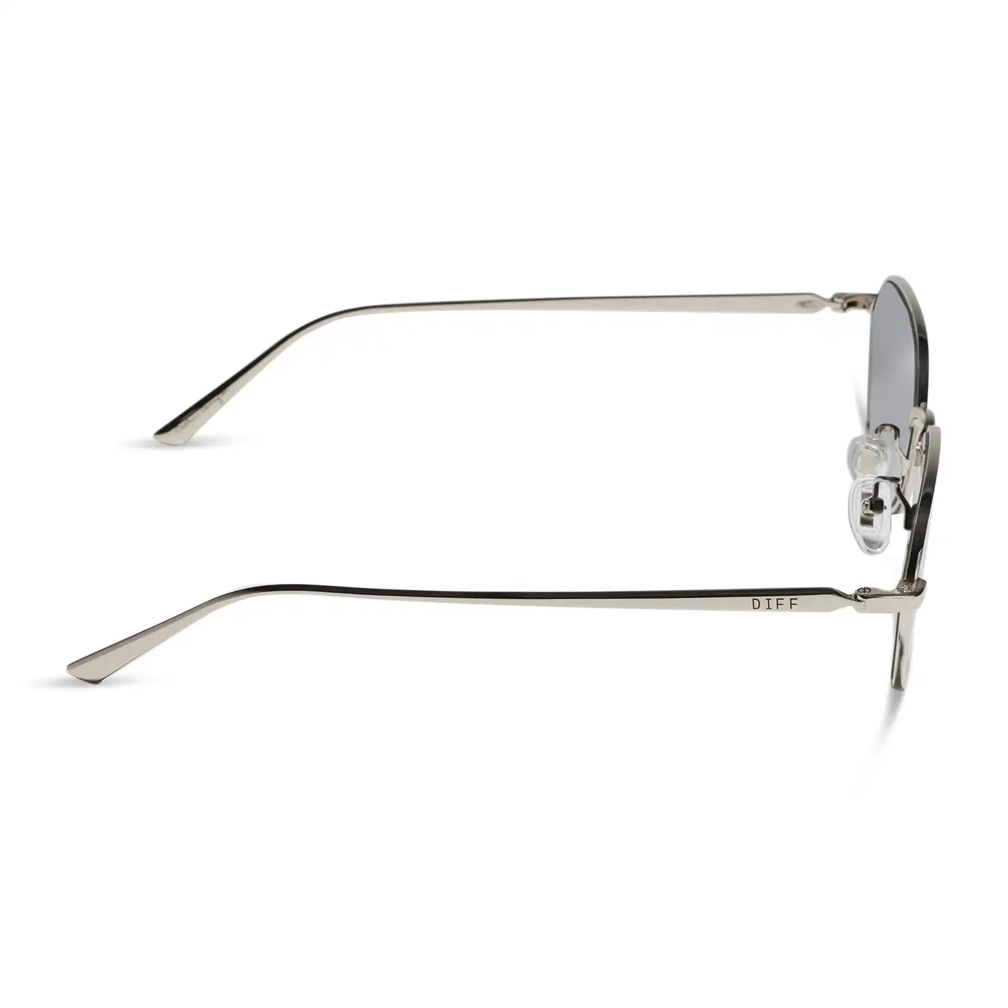 KENNEDY - SILVER + GREY GRADIENT + POLARIZED SUNGLASSES