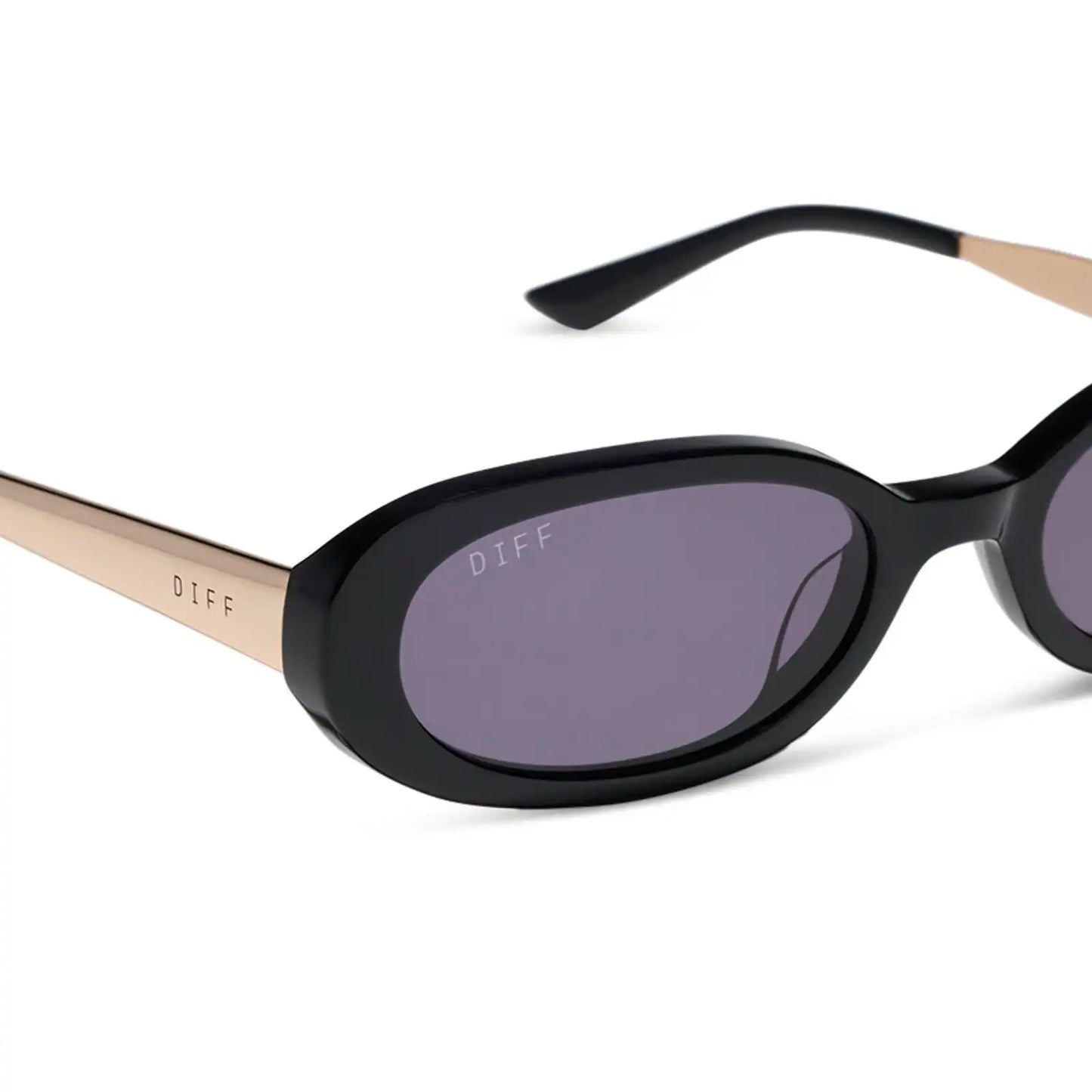 NANCY - BLACK + GREY + POLARIZED SUNGLASSES