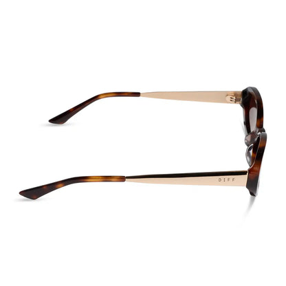 NANCY - SPOTTED TORTOISE + BROWN GRADIENT + POLARIZED SUNGLASSES