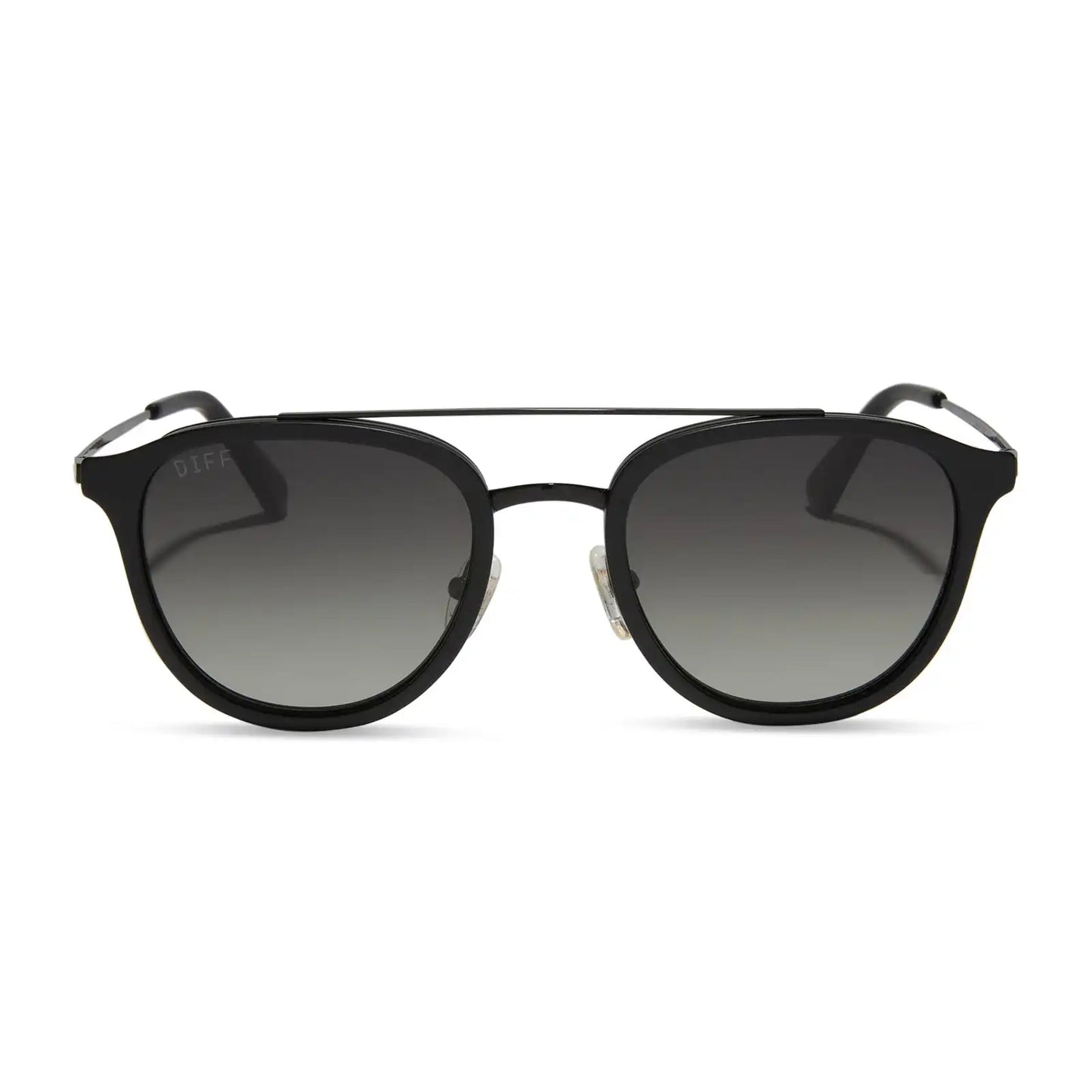 CAMDEN - MATTE BLACK + GREY GRADIENT POLARIZED SUNGLASSES