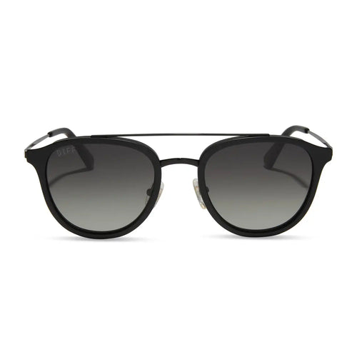 CAMDEN - MATTE BLACK + GREY GRADIENT POLARIZED SUNGLASSES
