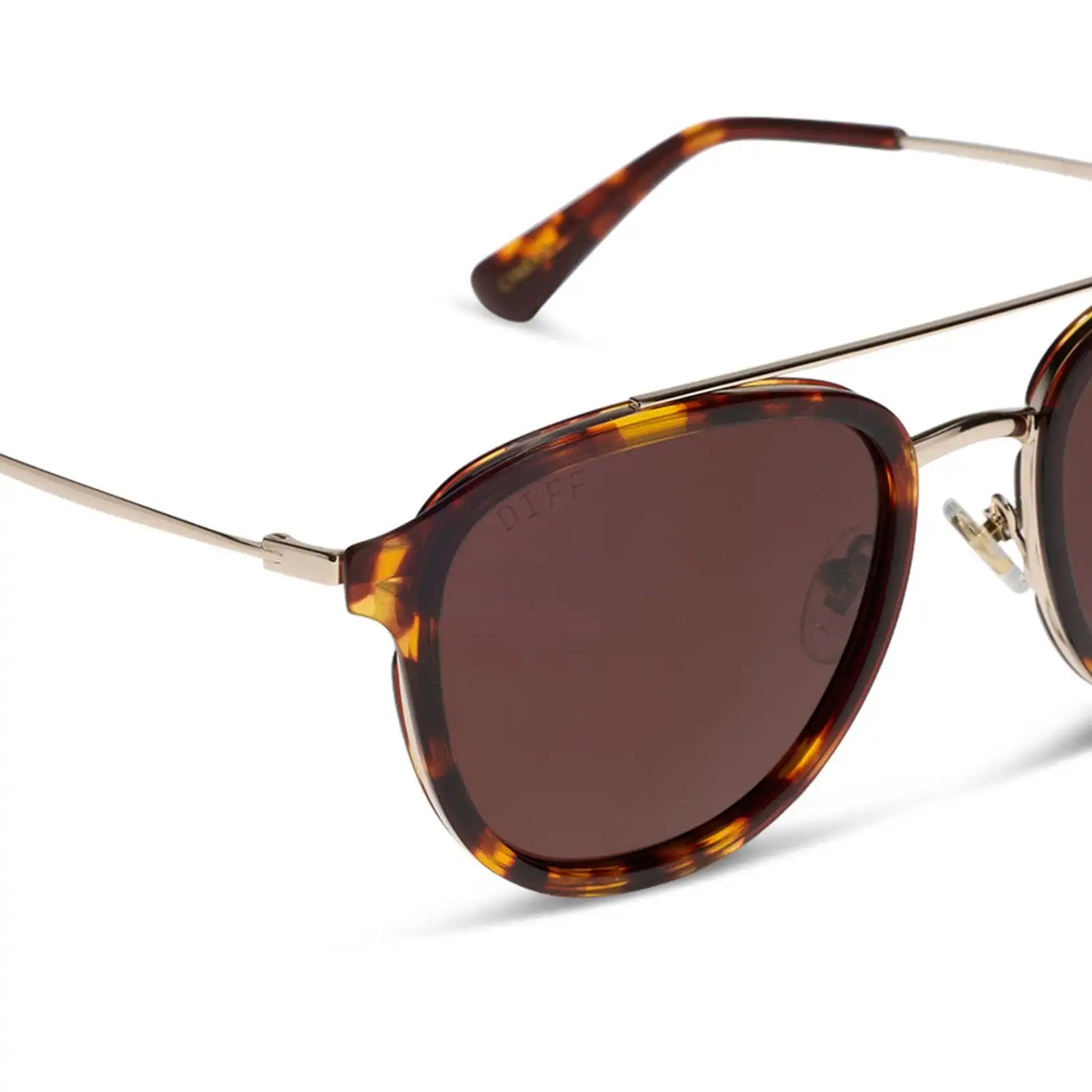 CAMDEN - RICH TORTOISE + BROWN + POLARIZED SUNGLASSES