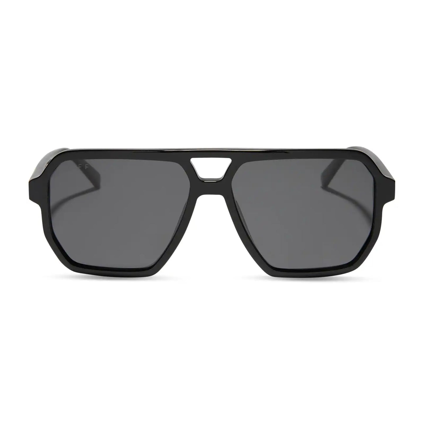 CAMERON - BLACK + GREY + POLARIZED SUNGLASSES