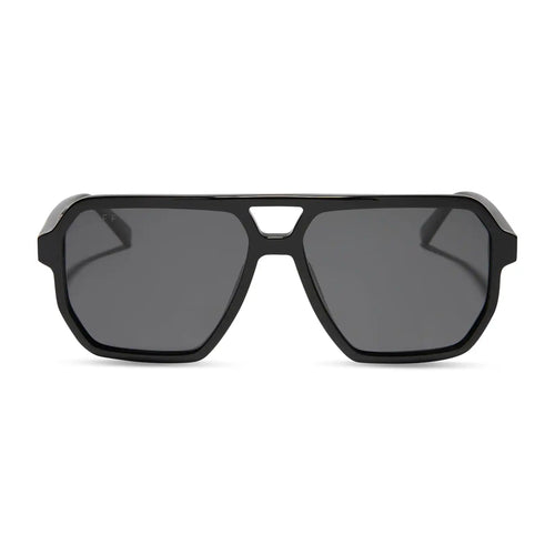 CAMERON - BLACK + GREY + POLARIZED SUNGLASSES
