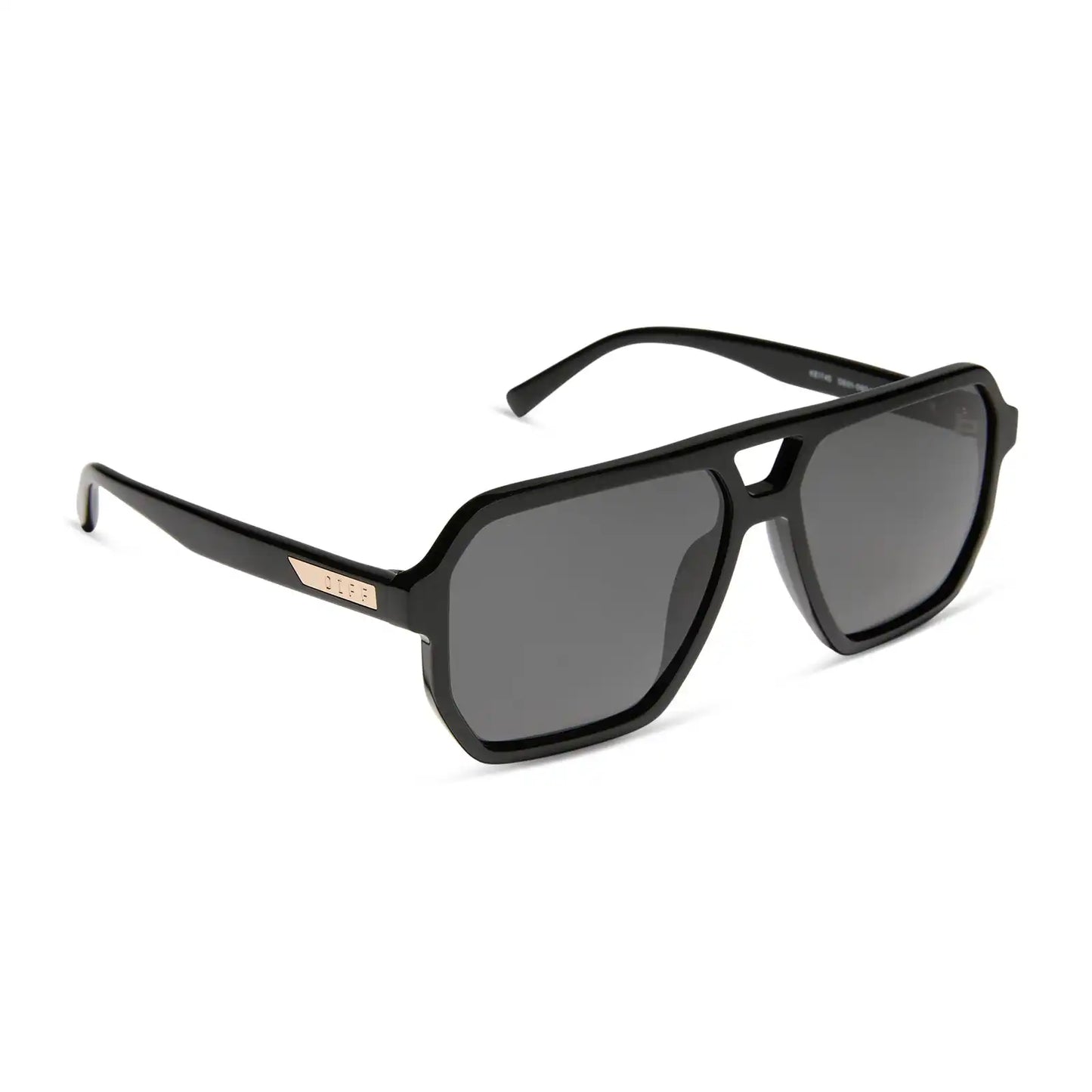 CAMERON - BLACK + GREY + POLARIZED SUNGLASSES
