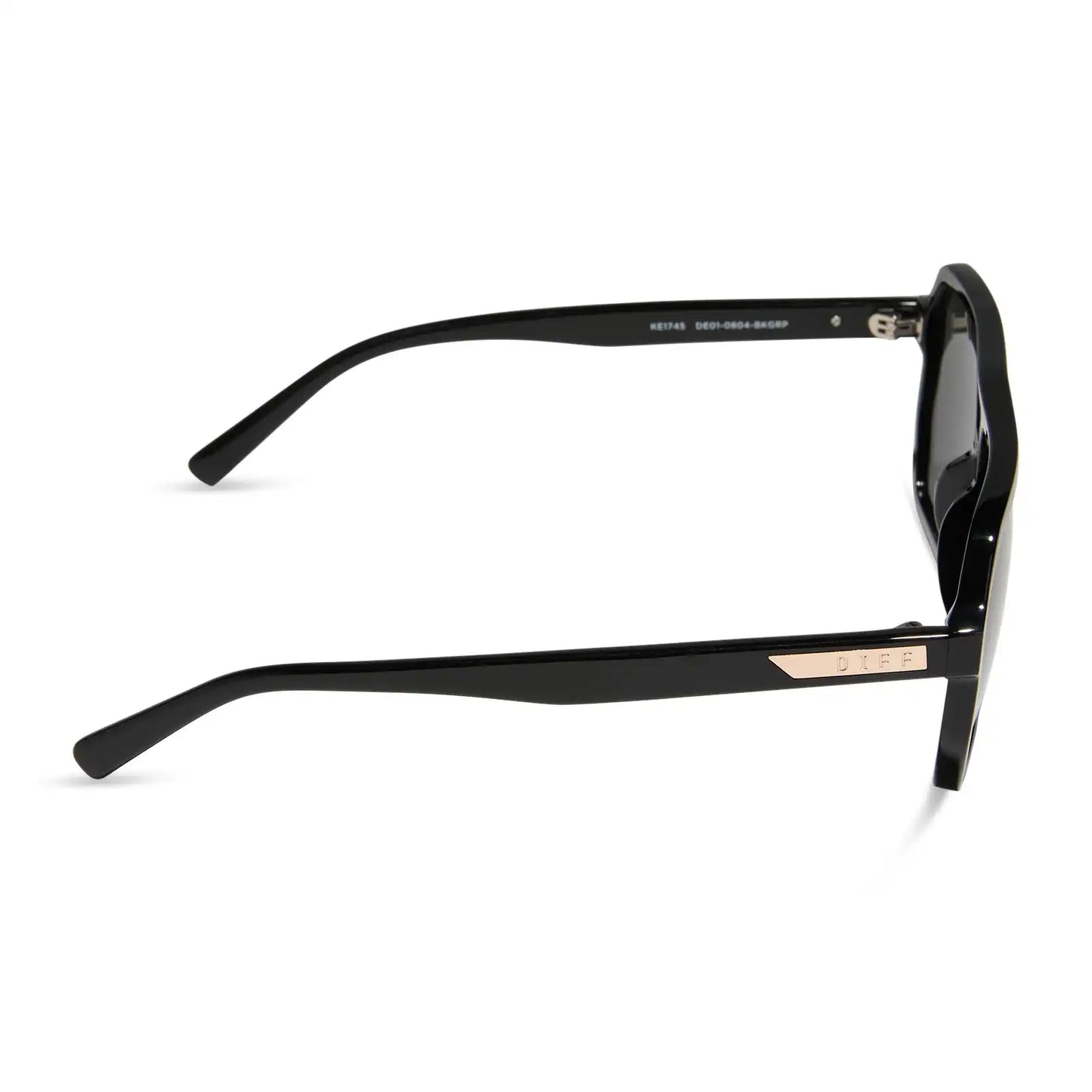 CAMERON - BLACK + GREY + POLARIZED SUNGLASSES