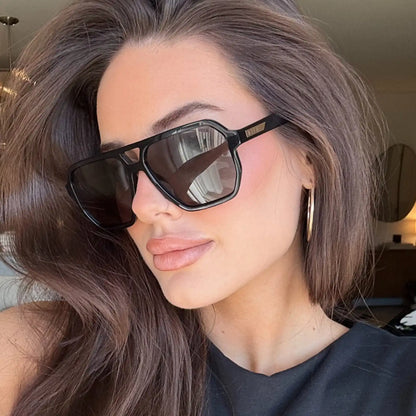 CAMERON - BLACK + GREY + POLARIZED SUNGLASSES