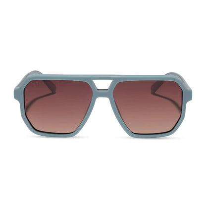 CAMERON - DEW DROP + BROWN GRADIENT + POLARIZED + SUNGLASSES