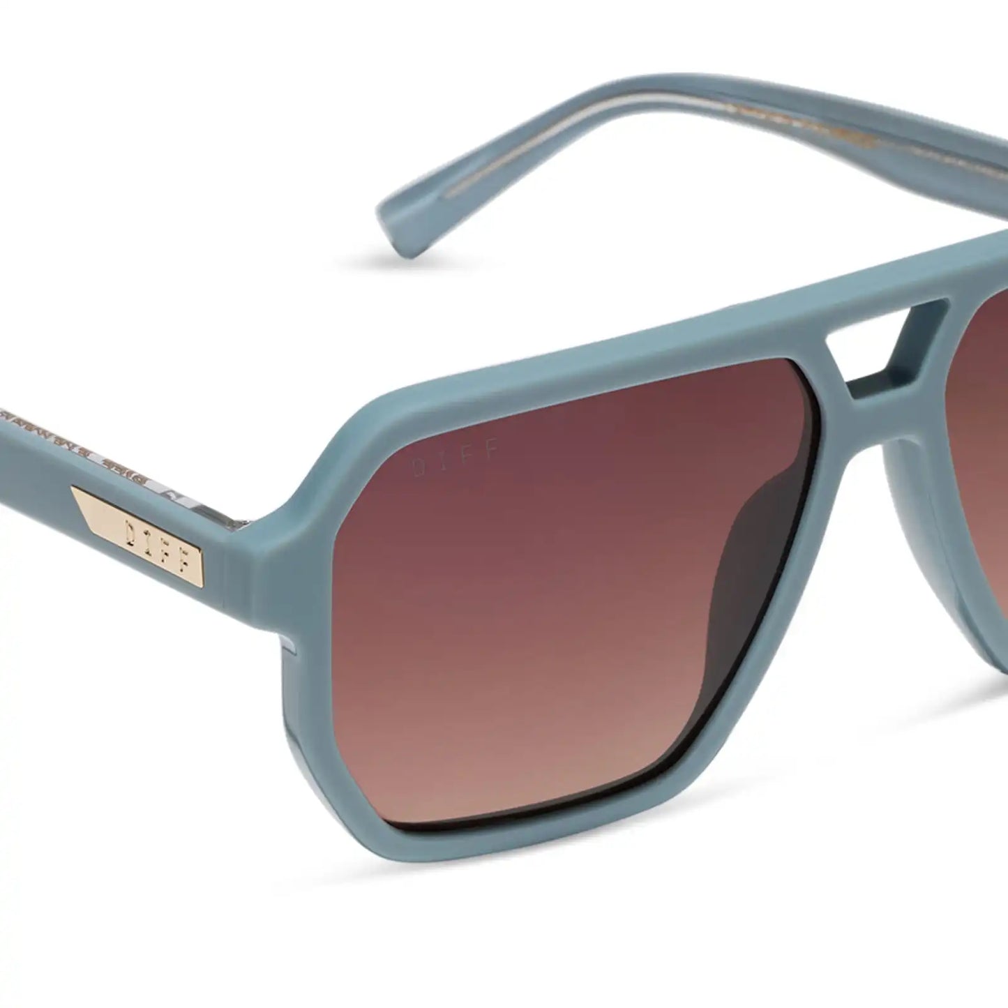 CAMERON - DEW DROP + BROWN GRADIENT + POLARIZED + SUNGLASSES