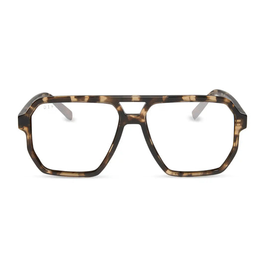 CAMERON - ESPRESSO TORTOISE + BLUE LIGHT GLASSES