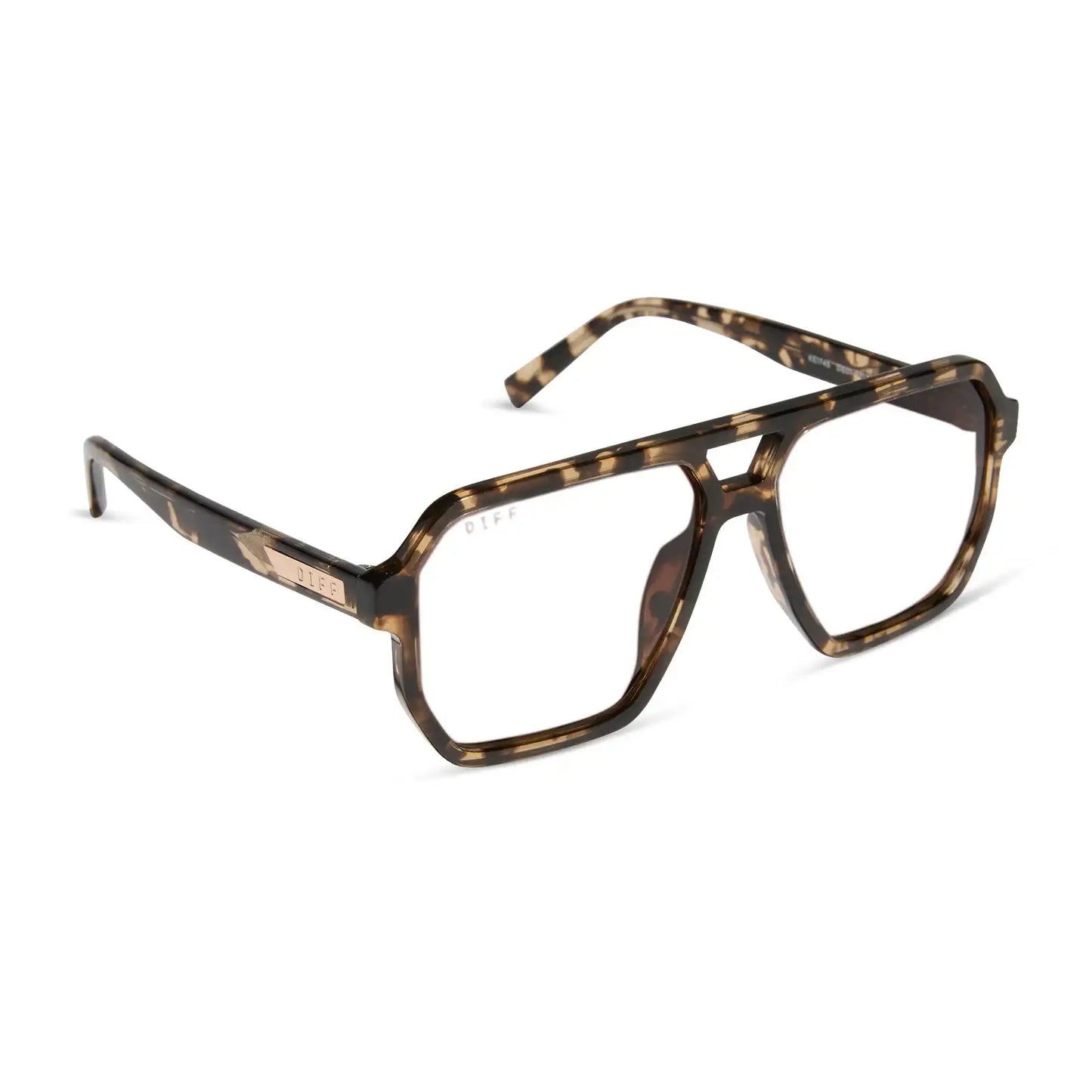 CAMERON - ESPRESSO TORTOISE + BLUE LIGHT GLASSES