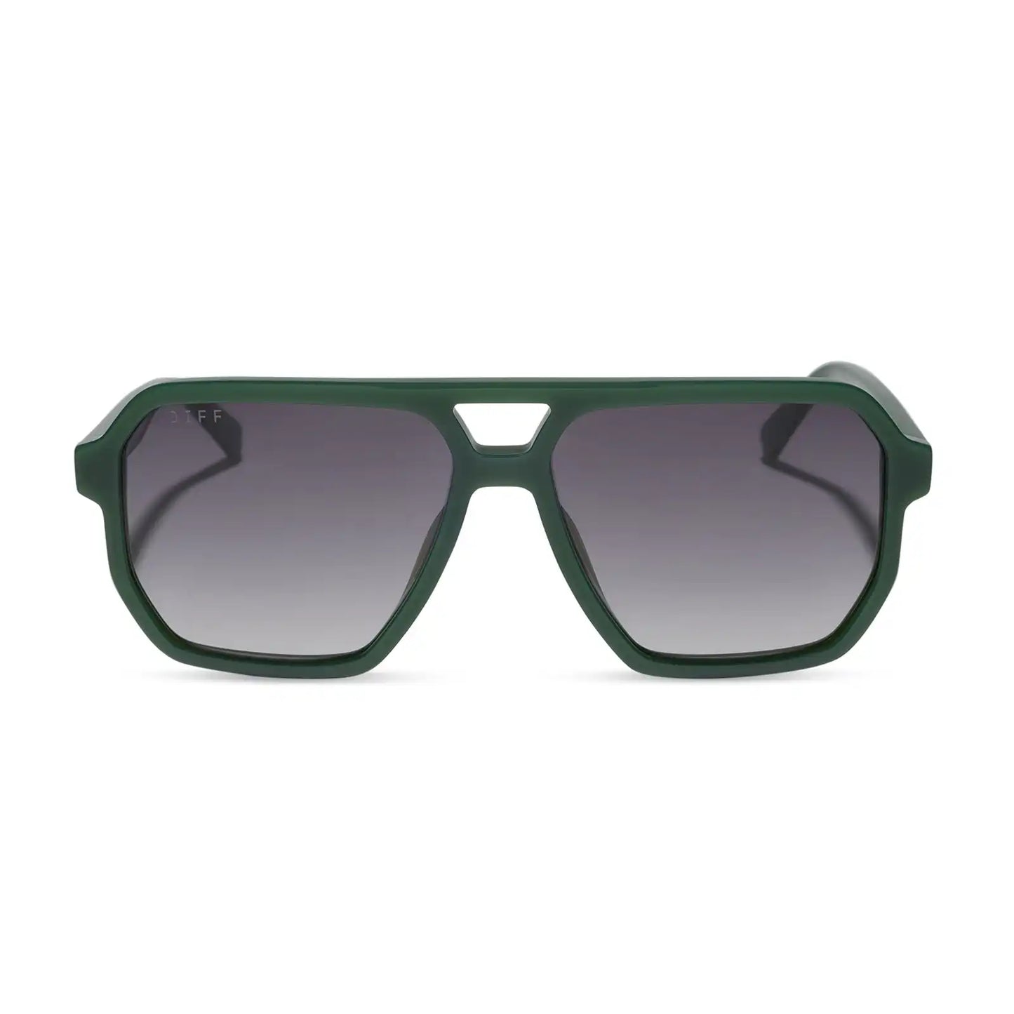 CAMERON - FAIRWAY GREEN + GREY GRADIENT + POLARIZED SUNGLASSES