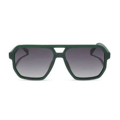 CAMERON - FAIRWAY GREEN + GREY GRADIENT + POLARIZED SUNGLASSES