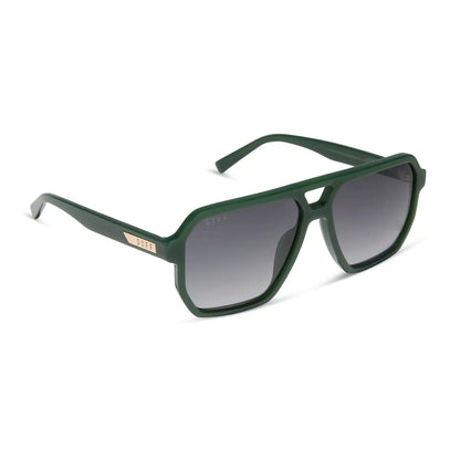 CAMERON - FAIRWAY GREEN + GREY GRADIENT + POLARIZED SUNGLASSES
