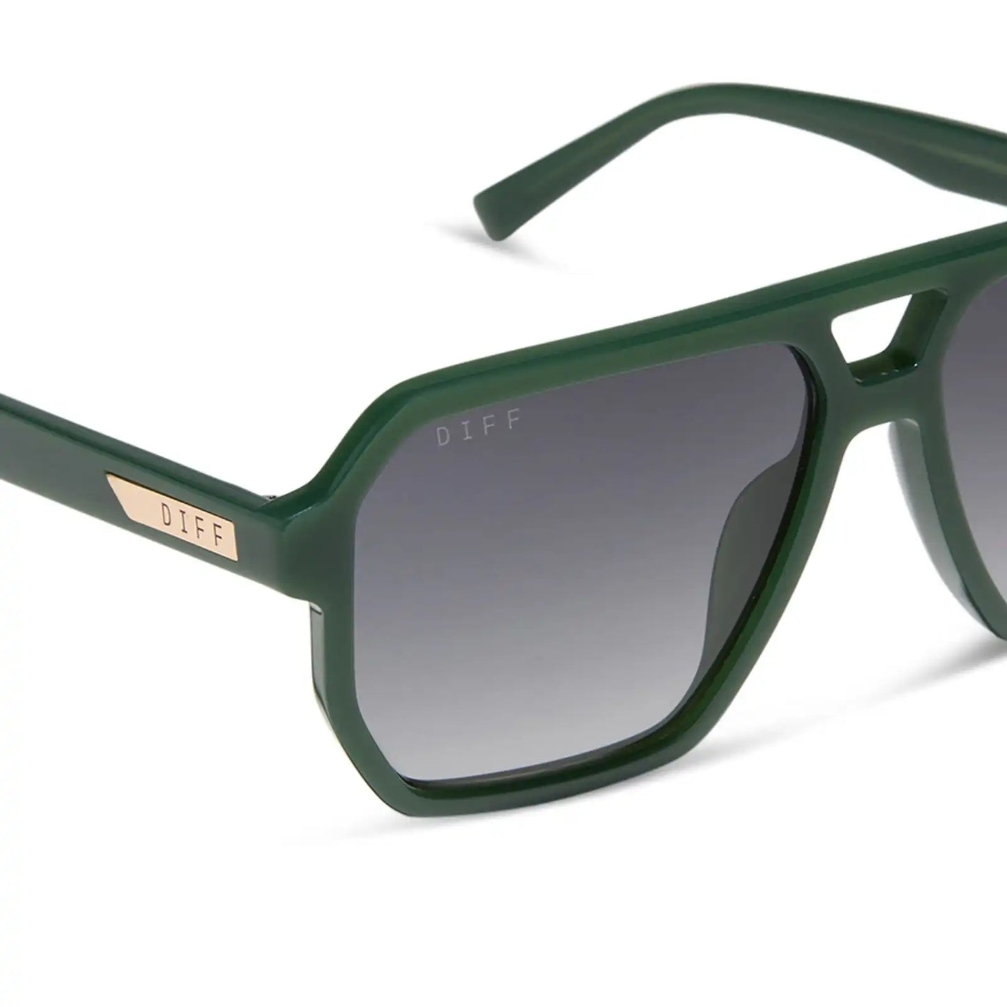 CAMERON - FAIRWAY GREEN + GREY GRADIENT + POLARIZED SUNGLASSES
