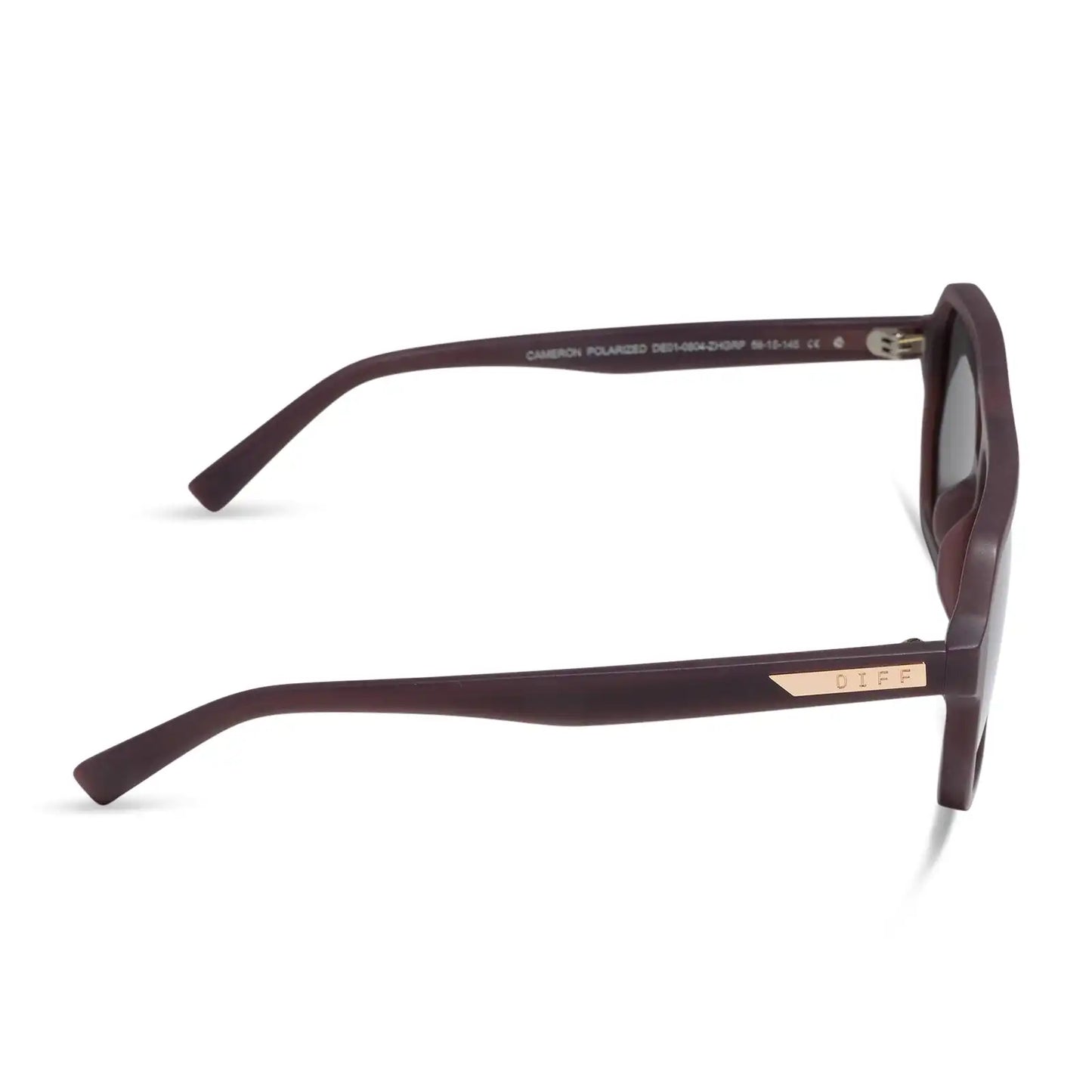 CAMERON - MATTE COCOA + GREY + POLARIZED + SUNGLASSES