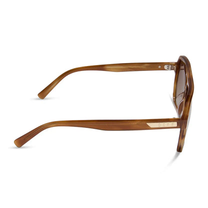 CAMERON - TAWNY TORTOISE + BROWN GRADIENT + POLARIZED SUNGLASSES